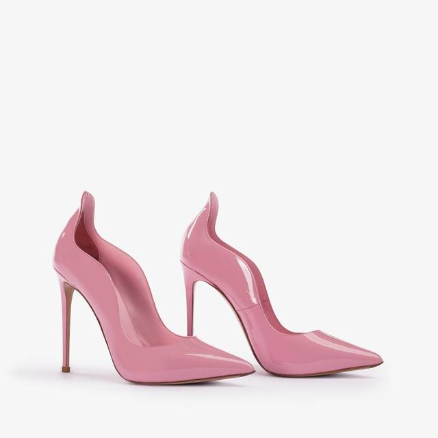 Le Silla Décolleté vernice rosa dea Qualità Garantita