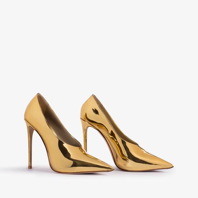 Le Silla Décolleté metallizzata oro pepita Promozione Limitata