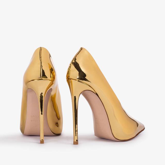 Le Silla Décolleté metallizzata oro pepita Promozione Limitata