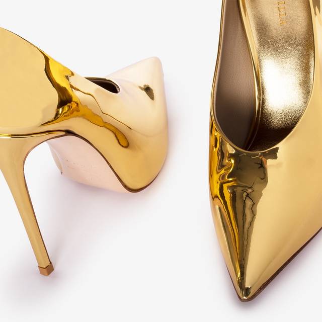 Le Silla Décolleté metallizzata oro pepita Promozione Limitata