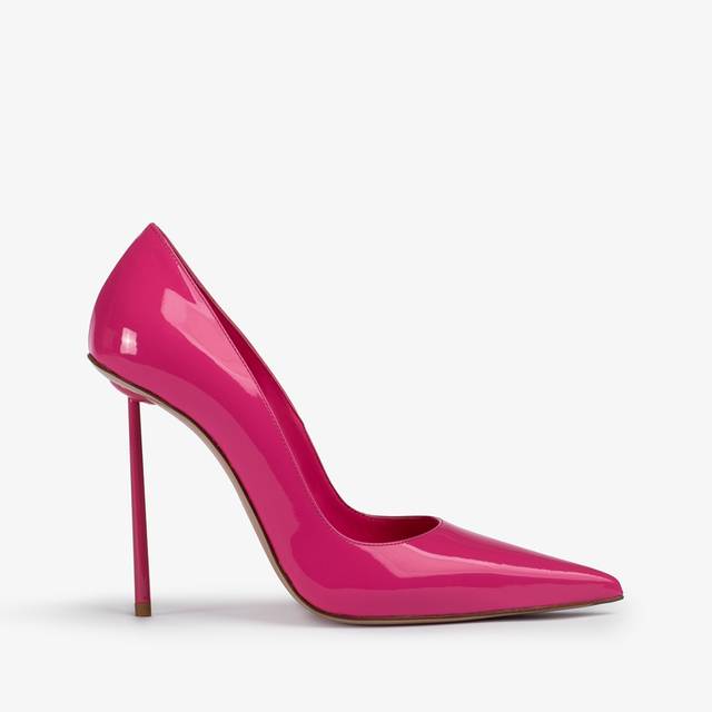 Le Silla Décolleté vernice fucsia party