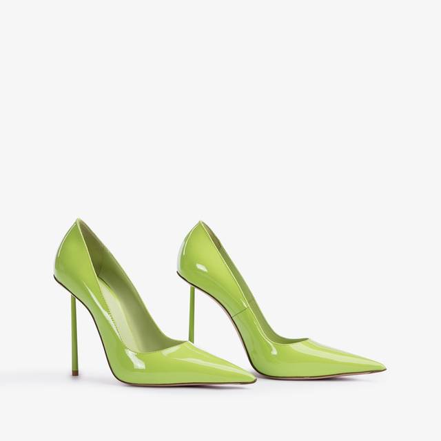 Le Silla Décolleté vernice verde apple Prezzo Ridotto