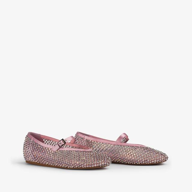 Le Silla Ballerina gioiello rete rosa dea con Cristalli iridescenti Sottocosto