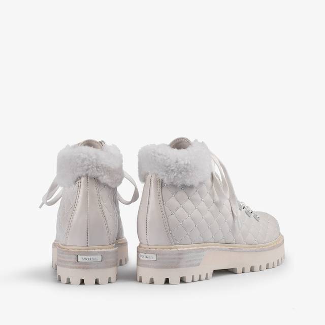 Le Silla Stivaletto trekking pelle bianco Economico