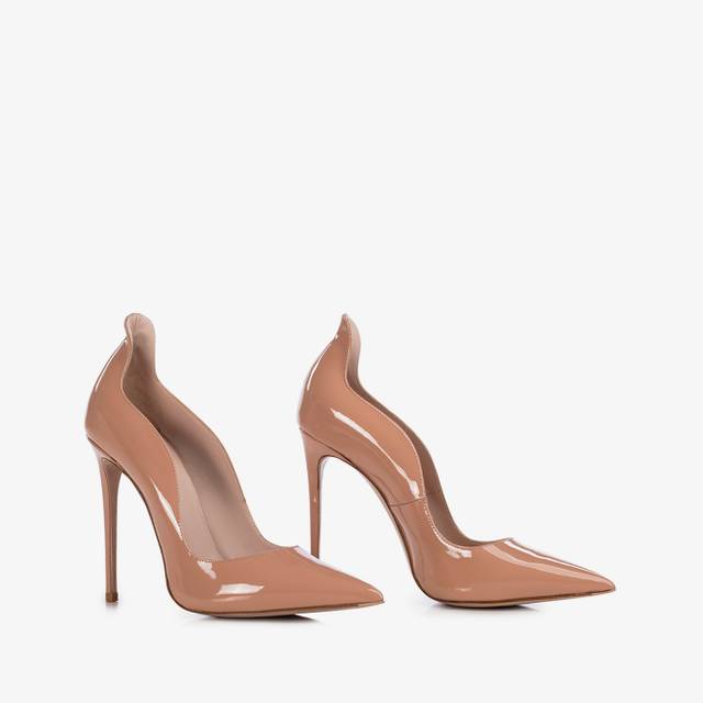 Le Silla Décolleté vernice nude phard Saldi