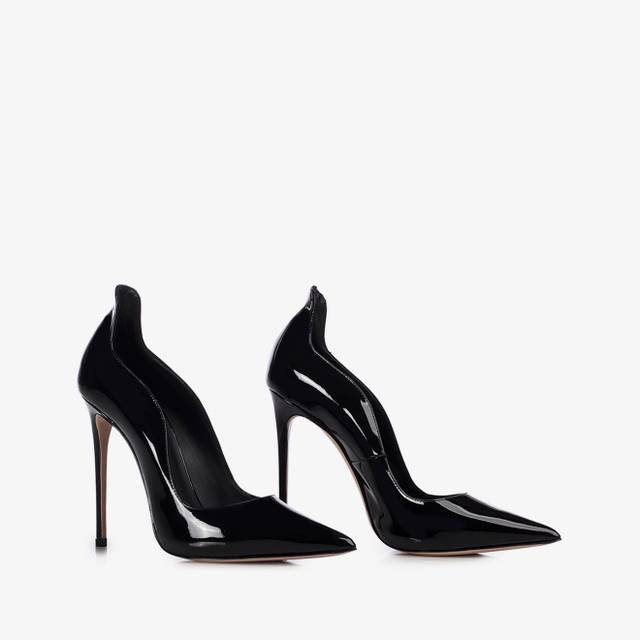 Le Silla Décolleté vernice nera Offerte