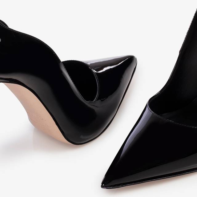 Le Silla Décolleté vernice nera Offerte