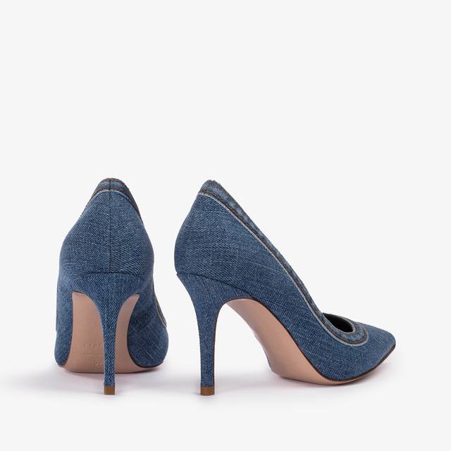 Le Silla Décolleté denim blu Fino Al -60%