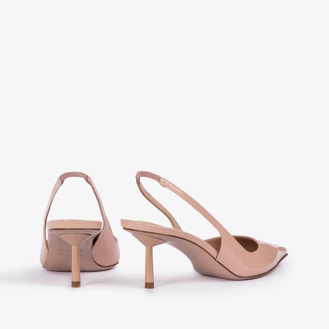 Le Silla Slingback vernice nude skin Convenienza
