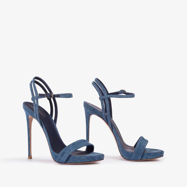 Le Silla Sandalo denim blu I Più Venduti