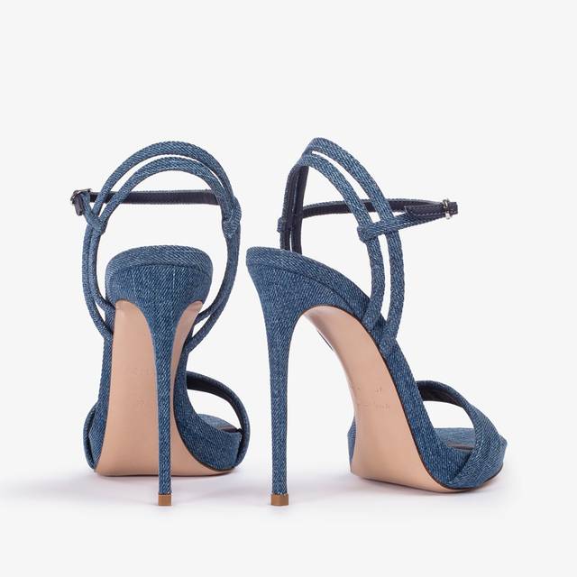 Le Silla Sandalo denim blu I Più Venduti