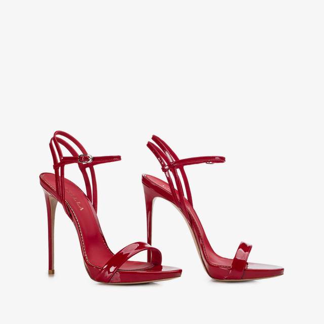 Le Silla Sandalo vernice rosso Fino Al -60%