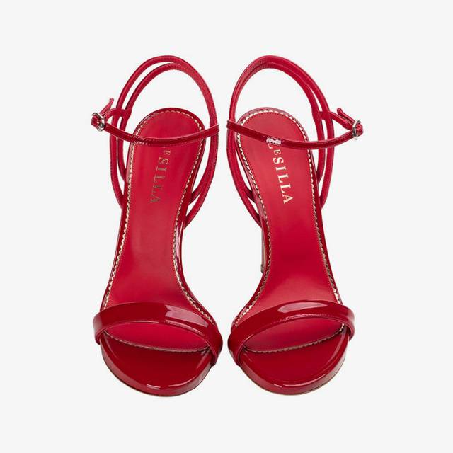 Le Silla Sandalo vernice rosso Fino Al -60%