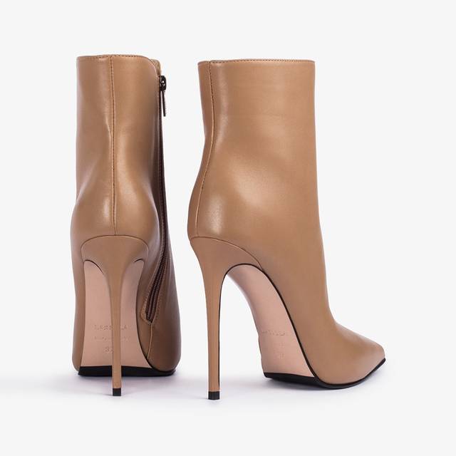Le Silla Stivaletto nappa marrone ginger Hotsell
