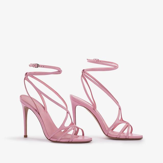 Le Silla Sandalo pelle rosa dea Convenienza