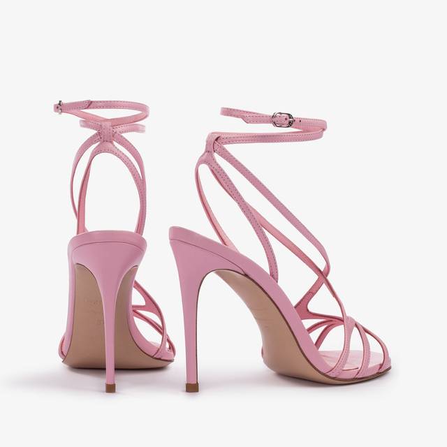 Le Silla Sandalo pelle rosa dea Convenienza