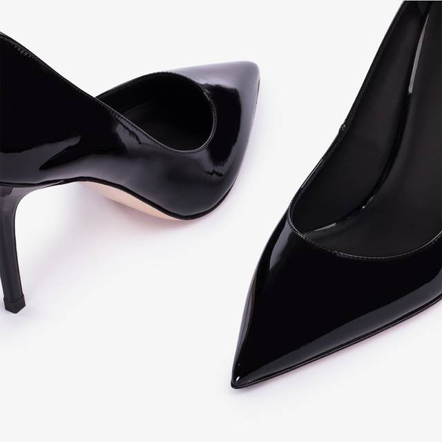 Le Silla Décolleté vernice nera Acquista Ora