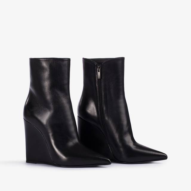 Le Silla Stivaletto con zeppa pelle nero Shopping Online