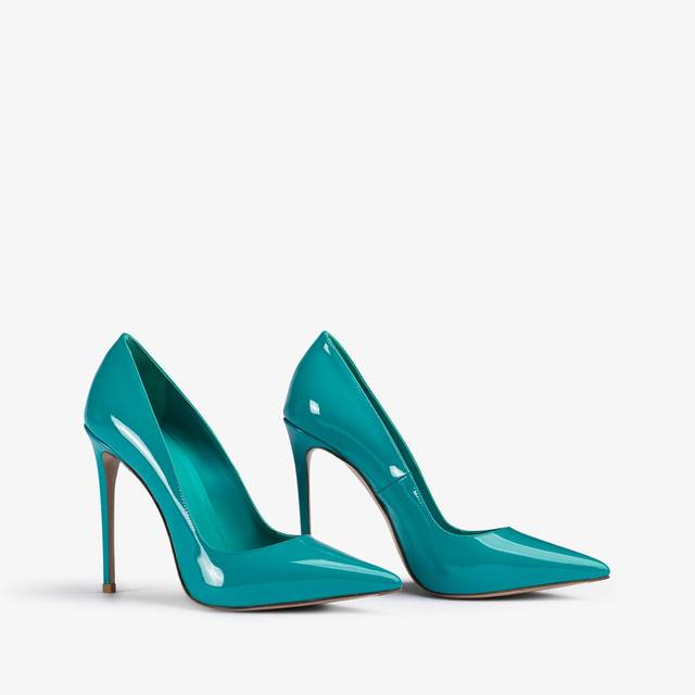 Le Silla Décolleté vernice verde liberty Offerte