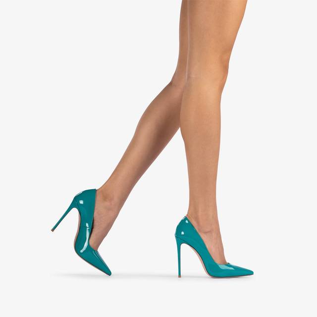 Le Silla Décolleté vernice verde liberty Offerte