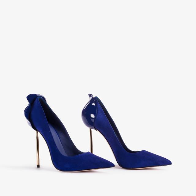 Le Silla Décolleté camoscio blu lazuli Prezzo di fabbrica