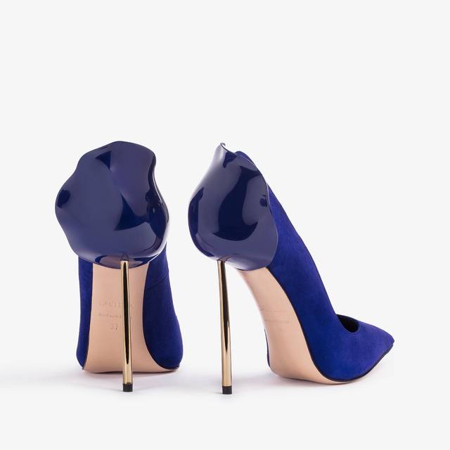 Le Silla Décolleté camoscio blu lazuli Prezzo di fabbrica