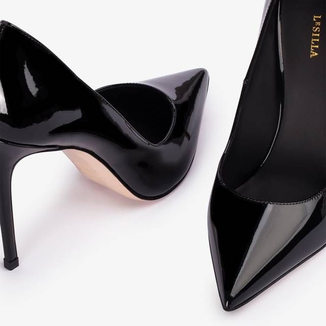 Le Silla Décolleté vernice nera Offerta San Valentino