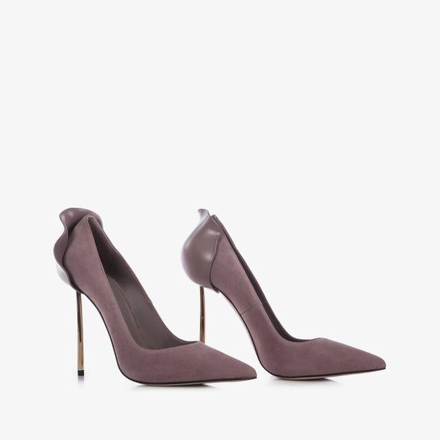 Le Silla Décolleté camoscio nude petra Latest stili