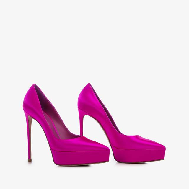 Le Silla Décolleté con plateau raso fucsia bouganville Sconti questo mese