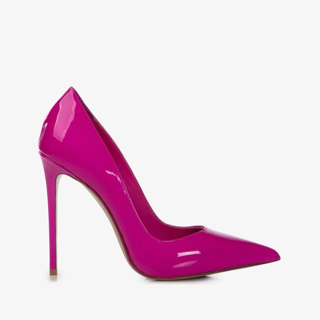 Le Silla Décolleté vernice fucsia bouganville Italia