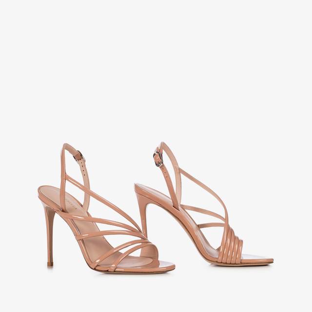 Le Silla Sandalo vernice nude phard In Linea