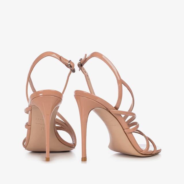 Le Silla Sandalo vernice nude phard In Linea