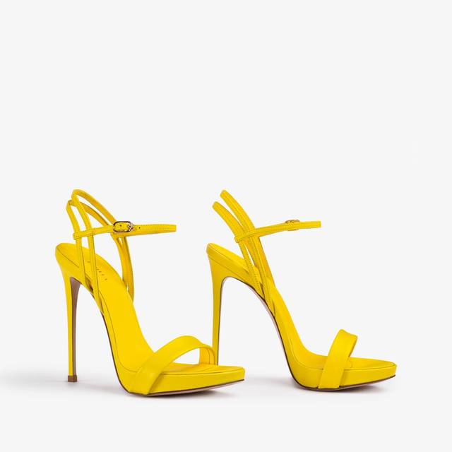 Le Silla Sandalo pelle giallo stella Promozione Limitata
