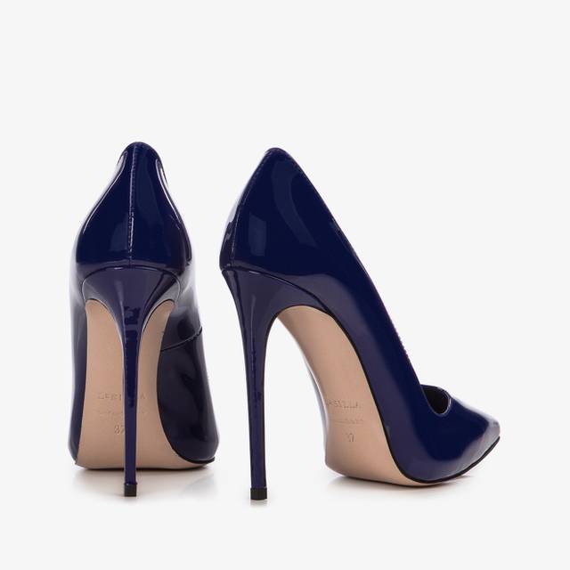 Le Silla Décolleté vernice blu lazuli Hotsell