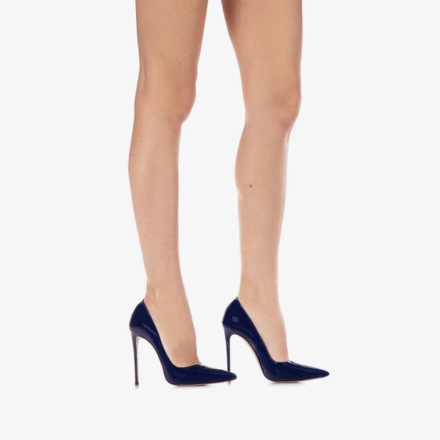 Le Silla Décolleté vernice blu lazuli Hotsell