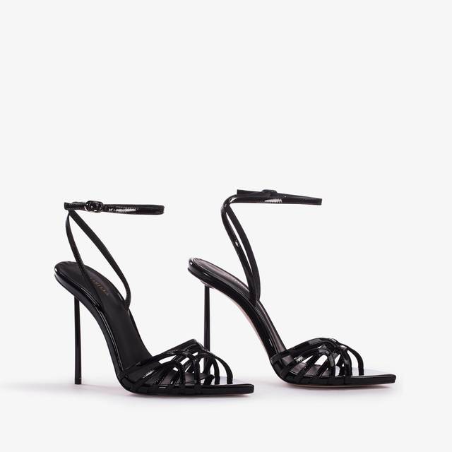 Le Silla Sandalo vernice nera Fornitura limitata