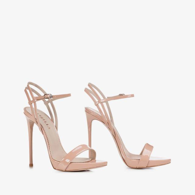 Le Silla Sandalo vernice nude phard Black Friday