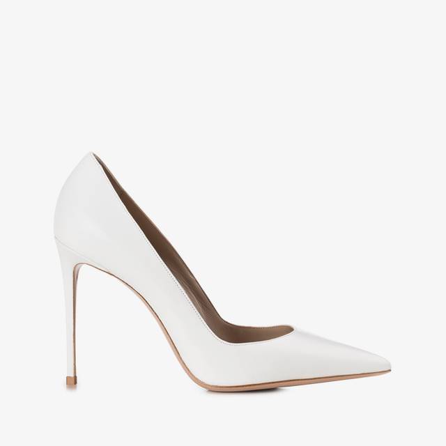 Le Silla Décolleté pelle bianca Cyber Monday