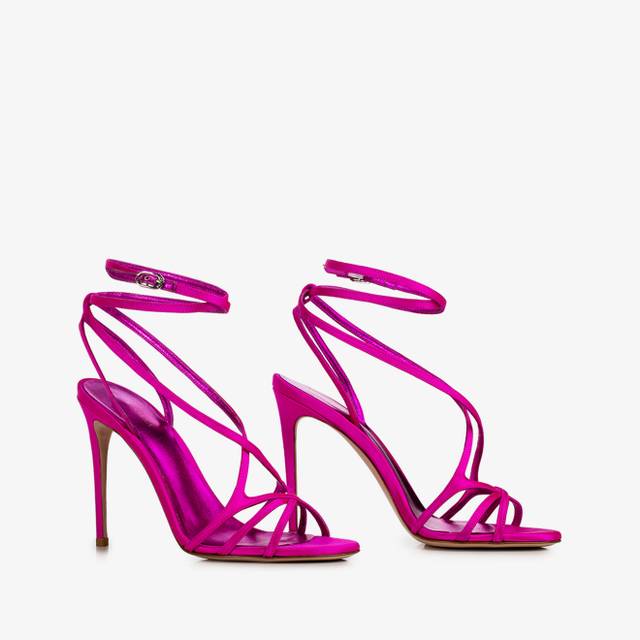 Le Silla Sandalo raso fucsia bouganville Offerta Anniversario
