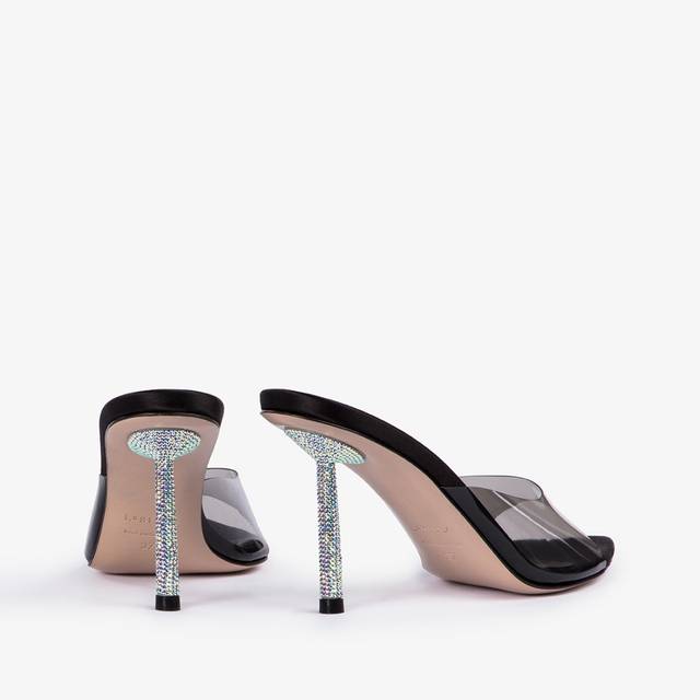 Le Silla Sandalo plexy nero Offerte esclusive