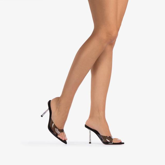 Le Silla Sandalo plexy nero Offerte esclusive