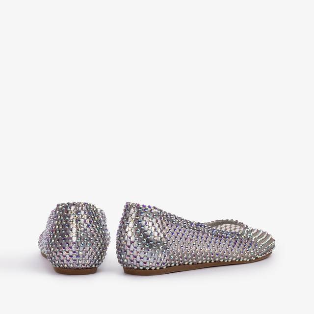 Le Silla Ballerina gioiello rete argento eclissi con Cristalli Grandi sconti