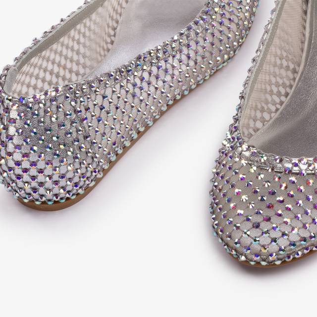 Le Silla Ballerina gioiello rete argento eclissi con Cristalli Grandi sconti