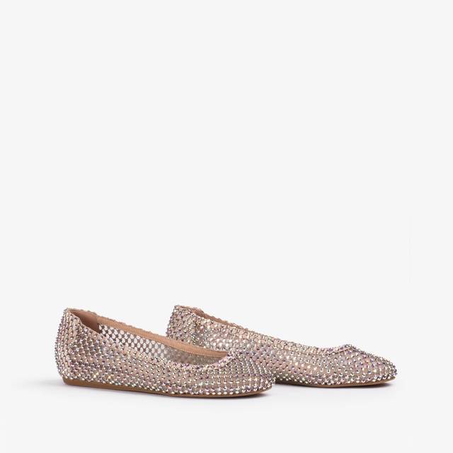 Le Silla Ballerina gioiello rete nude skin con Cristalli Nuovi prodotti