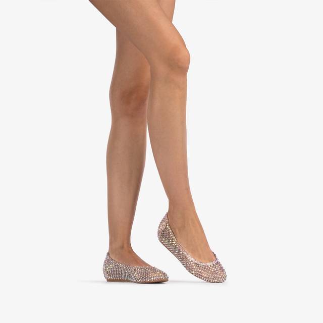 Le Silla Ballerina gioiello rete nude skin con Cristalli Nuovi prodotti
