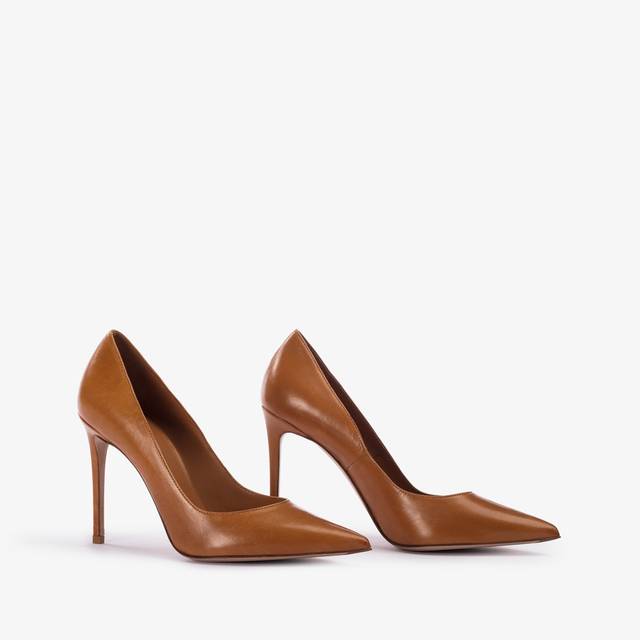 Le Silla Décolleté pelle marrone cuba Sconti VIP