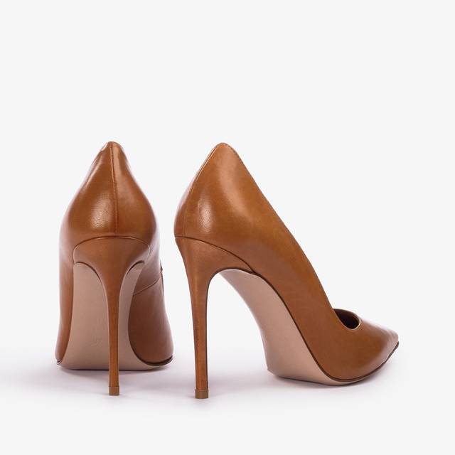 Le Silla Décolleté pelle marrone cuba Sconti VIP