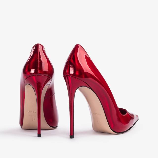 Le Silla Décolleté iridescente rossa rebel Ultimi tre giorni