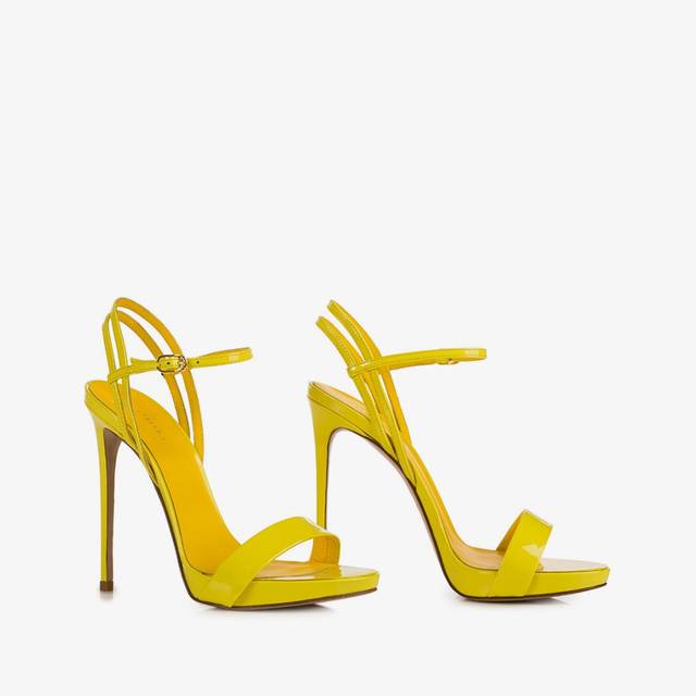 Le Silla Sandalo vernice giallo stella Solo un giorno rimasto