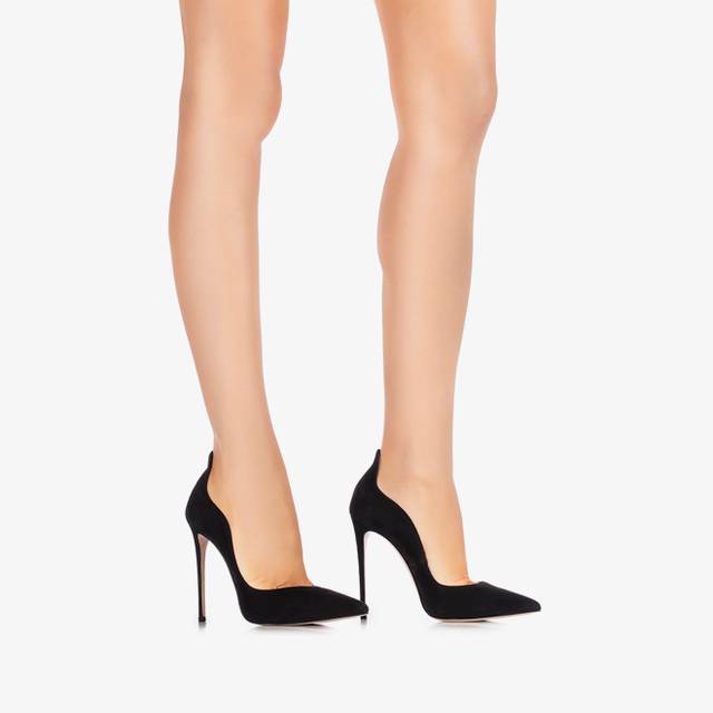 Le Silla Décolleté camoscio nera Acquista Ora